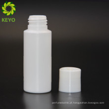 2OZ maquiagem containet óleo de cabelo garrafa de plástico flip top cap branco petg garrafa garrafa de plástico para cosméticos